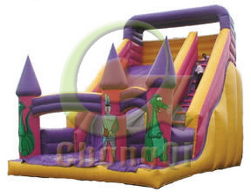 inflatable big slide